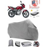 Coverall Kanuni Puma 150 Gri Motorsiket Brandası Motor Örtüsü Çadır Su Geçirmez Motosiklet Kılıfı Motor Brandası - Gri- Arka Çanta UYUMSUZ