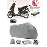 Coverall Kanuni Rokko 150 Arka Çanta Uyumlu (Gri) Motorsiket Brandası Motor Örtüsü Çadır Su Geçirmez Motosiklet Kılıfı Motor Brandası - Gri- Arka Çanta UYUMLU