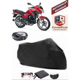 Coverall Kanuni S125T Siyah Arka Çanta Uyumlu Motorsiket Brandası Motor Örtüsü Çadır Su Geçirmez Motosiklet Kılıfı Motor Brandası - Siyah- Arka Çanta UYUMLU