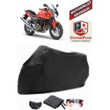 Coverall Kawasaki Z 750 S Siyah Motorsiket Brandası Motor Örtüsü Çadır Su Geçirmez Motosiklet Kılıfı Motor Brandası - Siyah- Arka Çanta UYUMSUZ