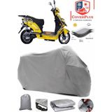 Coverall Kral Motor Kr-41 L Epico Gri Motorsiket Brandası Motor Örtüsü Çadır Su Geçirmez Motosiklet Kılıfı Motor Brandası - Gri- Arka Çanta UYUMSUZ