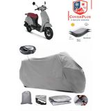 Coverall Kuba Bluebird Arka Çanta Uyumlu (Gri) Motorsiket Brandası Motor Örtüsü Çadır Su Geçirmez Motosiklet Kılıfı Motor Brandası - Gri- Arka Çanta UYUMLU