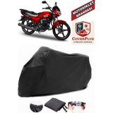 Coverall Motoran Dante 100 Siyah Motorsiket Brandası Motor Örtüsü Çadır Su Geçirmez Motosiklet Kılıfı Motor Brandası - Siyah- Arka Çanta UYUMSUZ
