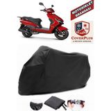 Coverall Rks Bolero 50 Siyah Motorsiket Brandası Motor Örtüsü Çadır Su Geçirmez Motosiklet Kılıfı Motor Brandası - Siyah- Arka Çanta UYUMSUZ