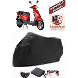 Coverall Rmg Moto Gusto Crystal Siyah Motorsiket Brandası Motor Örtüsü Çadır Su Geçirmez Motosiklet Kılıfı Motor Brandası - Siyah- Arka Çanta UYUMSUZ