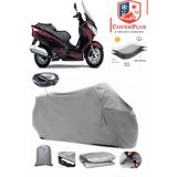 Coverall Suzuki Burgman Uh 200 Arka Çanta Uyumlu (Gri) Motorsiket Brandası Motor Örtüsü Çadır Su Geçirmez Motosiklet Kılıfı Motor Brandası - Gri- Arka Çanta UYUMLU