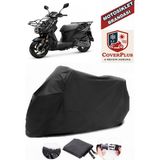 Coverall Sym Xpro 125 Siyah Motorsiket Brandası Motor Örtüsü Çadır Su Geçirmez Motosiklet Kılıfı Motor Brandası - Siyah- Arka Çanta UYUMSUZ