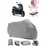 Coverall Yamaha X-Max 250 Iron Max Gri Motorsiket Brandası Motor Örtüsü Çadır Su Geçirmez Motosiklet Kılıfı Motor Brandası - Gri- Arka Çanta UYUMSUZ
