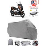 Coverall Yamaha X-Max 300 Iron Max Gri Motorsiket Brandası Motor Örtüsü Çadır Su Geçirmez Motosiklet Kılıfı Motor Brandası - Gri- Arka Çanta UYUMSUZ