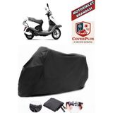 Coverall Yuki Active 125 Siyah Motorsiket Brandası Motor Örtüsü Çadır Su Geçirmez Motosiklet Kılıfı Motor Brandası - Siyah- Arka Çanta UYUMSUZ