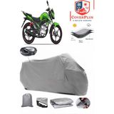 Coverall Yuki Drag 170 Arka Çanta Uyumlu (Gri) Motorsiket Brandası Motor Örtüsü Çadır Su Geçirmez Motosiklet Kılıfı Motor Brandası - Gri- Arka Çanta UYUMLU