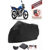 Coverall Yuki TN150-3A Driver Siyah Motorsiket Brandası Motor Örtüsü Çadır Su Geçirmez Motosiklet Kılıfı Motor Brandası - Siyah- Arka Çanta UYUMSUZ