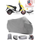 Coverall Yuki Yb 100 Jumbo Gri Motorsiket Brandası Motor Örtüsü Çadır Su Geçirmez Motosiklet Kılıfı Motor Brandası - Gri- Arka Çanta UYUMSUZ