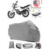 Coverall Yuki Yk 150-G Üstad Gri Motorsiket Brandası Motor Örtüsü Çadır Su Geçirmez Motosiklet Kılıfı Motor Brandası - Gri- Arka Çanta UYUMSUZ