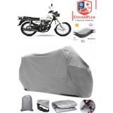 Coverall Yuki YK125 Rex Gri Motorsiket Brandası Motor Örtüsü Çadır Su Geçirmez Motosiklet Kılıfı Motor Brandası - Gri- Arka Çanta UYUMSUZ