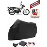 Coverall Yuki YK125 Rex Siyah Motorsiket Brandası Motor Örtüsü Çadır Su Geçirmez Motosiklet Kılıfı Motor Brandası - Siyah- Arka Çanta UYUMSUZ