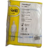 Coverbase Sms-1 Kimyasal Koruma Tulumu, Işçi Tulumu, Koruma Tulumu, Iş Tulumu - 5li paket - Beyaz - 2XL
