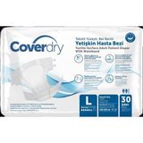 Coverdry Bel Bantlı Large Hasta Bezi 30'lu Tekstil Yüzeyli Yetişkin Ürün