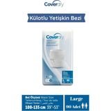 Coverdry Külotlu Yetişkin Hasta Bezi Large 90 Adet - Beyaz