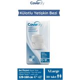 Coverdry Külotlu Yetişkin Hasta Bezi Xlarge 30 Adet - Beyaz