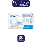 Coverdry Tekstil Yüzeyli Bel Bantlı Hasta Bezi 30 Adet Xlarge Beden Yüksek Konfor Sağlar