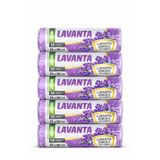 Coverest Orta Boy, Lavanta Kokulu Büzgülü Çöp Torbası, 55x60 cm, 40 Litre, Çöp Poşeti, Su Geçirmez, Kalın, Kokulu, 5 Paket 50 Adet (ORTA BOY, LAVANTA KOKULU)
