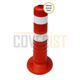 Coverist Plastik Yol Şerit Ayırıcı Otopark Dubası 45CM Reflektifli Delinatör Tpu
