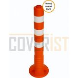 Coverist Plastik Yol Şerit Ayırıcı Otopark Dubası 75CM Reflektifli Delinatör