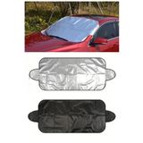 CoverPlus Araba Ön Cam Güneşlik Araç Oto Güneşlik Güneş Koruyucu 140x80 cm
