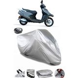 Coverplus Arora Alfa 110 Gri Arka Çanta Uyumlu Su Geçirmez Motosiklet Brandası