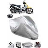 Coverplus Arora AR 100-B Gri Arka Çanta Uyumlu Su Geçirmez Motosiklet Brandası