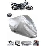 Coverplus Arora AR 125-43 Yebere Gri Arka Çanta Uyumlu Su Geçirmez Motosiklet Brandası