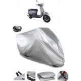 Coverplus Arora Dazzle 50 Gri Arka Çanta Uyumlu Su Geçirmez Motosiklet Brandası
