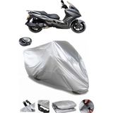 Coverplus Arora GT 250 Gri Arka Çanta Uyumlu Su Geçirmez Motosiklet Brandası