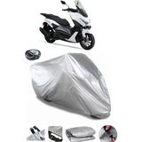 Coverplus Arora Max-T Gri Arka Çanta Uyumlu Su Geçirmez Motosiklet Brandası