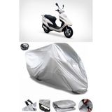 Coverplus Asya Efsane Eco 100 Gri Arka Çanta Uyumlu Su Geçirmez Motosiklet Brandası