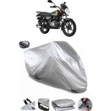 Coverplus Bajaj Boxer Gri Arka Çanta Uyumlu Su Geçirmez Motosiklet Brandası