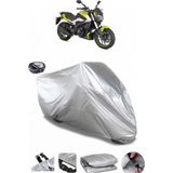 Coverplus Bajaj Dominar 250 D Gri Arka Çanta Uyumlu Su Geçirmez Motosiklet Brandası