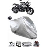 Coverplus Bajaj Pulsar AS 200 Gri Arka Çanta Uyumlu Su Geçirmez Motosiklet Brandası