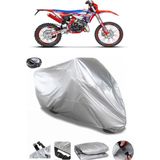 Coverplus Beta RR 50 Enduro Racing Gri Arka Çanta Uyumlu Su Geçirmez Motosiklet Brandası