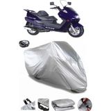 Coverplus Bisan Senator 150 Arka Çanta Uyumlu Su Geçirmez Gri Motosiklet Branda