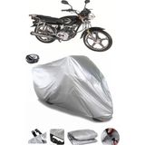 Coverplus Bisan Toprak WRC 100 Gri Arka Çanta Uyumlu Su Geçirmez Motosiklet Brandası