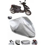 Coverplus Bisan Troy 100 Gri Arka Çanta Uyumlu Su Geçirmez Motosiklet Brandası