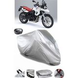 Coverplus Bmw F 650 Gri Arka Çanta Uyumlu Su Geçirmez Motosiklet Brandası