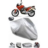 Coverplus Bmw F 650 GS Gri Arka Çanta Uyumlu Su Geçirmez Motosiklet Brandası