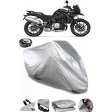 Coverplus Bmw F 750 GS Gri Arka Çanta Uyumlu Su Geçirmez Motosiklet Brandası