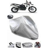 Coverplus Bmw F 800 GS Gri Arka Çanta Uyumlu Su Geçirmez Motosiklet Brandası