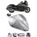 Coverplus Bmw K 1600 Bagger Gri Arka Çanta Uyumlu Su Geçirmez Motosiklet Brandası
