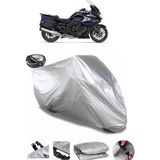 Coverplus Bmw K 1600 GTL Exclusive Gri Arka Çanta Uyumlu Su Geçirmez Motosiklet Brandası