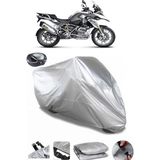 Coverplus Bmw R 1200 GS Gri Arka Çanta Uyumlu Motosiklet Brandası